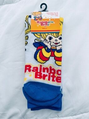 Rainbow Kids Socks - Blue, Yellow & Red